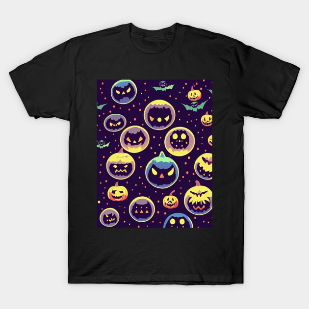 Crow halloween pumpkin T-Shirt by ComicsFactory